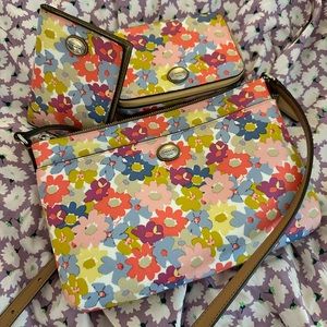 Coach floral travel bundle - SOLD AS A SET